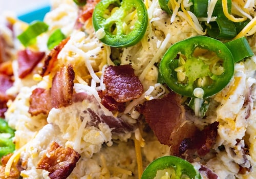 Jalapeno popper potato salad: A Delicious Twist on Traditional BBQ Sides